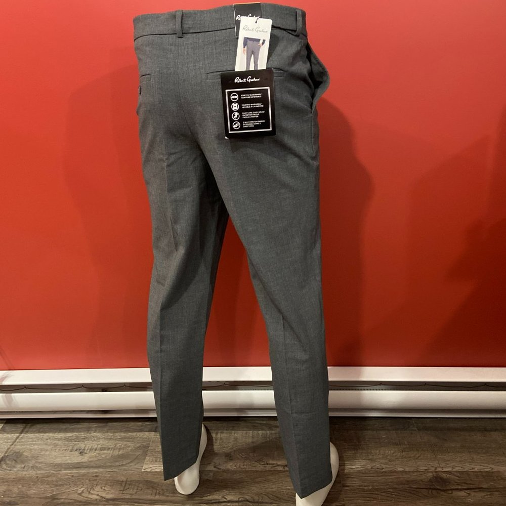 Robert Graham Men's Grey Dress Pant - NWT - Picture 5 of 7